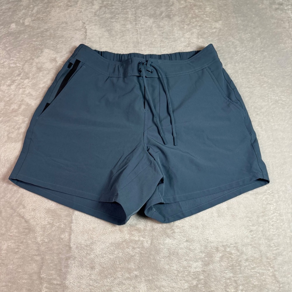 NWT Ten Thousand Mens The Foundation Lined Short 5" M Blue Athletic